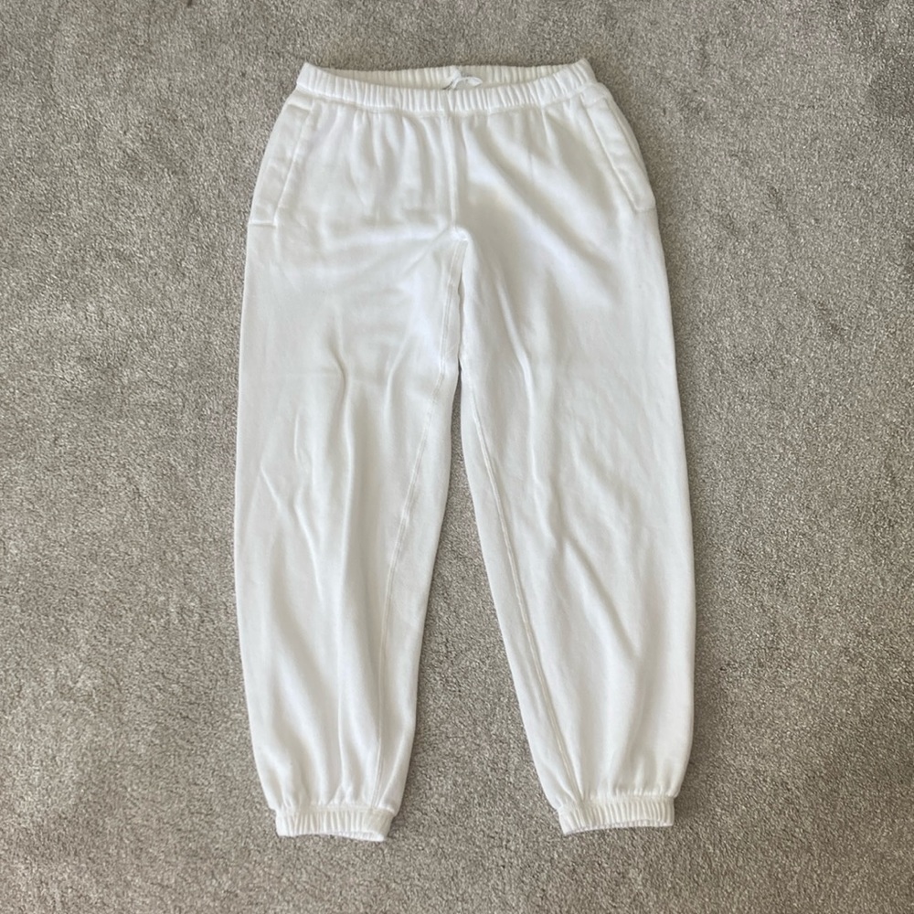 Entireworld White Track Pants